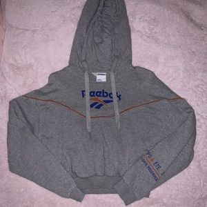 Reebok grey hoodie